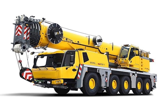 みーと1piu1uguale3 GOLF limited CRANE Grove GMK5150L-1 Crane | Maneuverable and Fuel-Efficient | Kirby-Smith